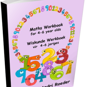 Maths Workbook / Wiskunde Werkboek (Graad R / Grade R) - Andri Roeder