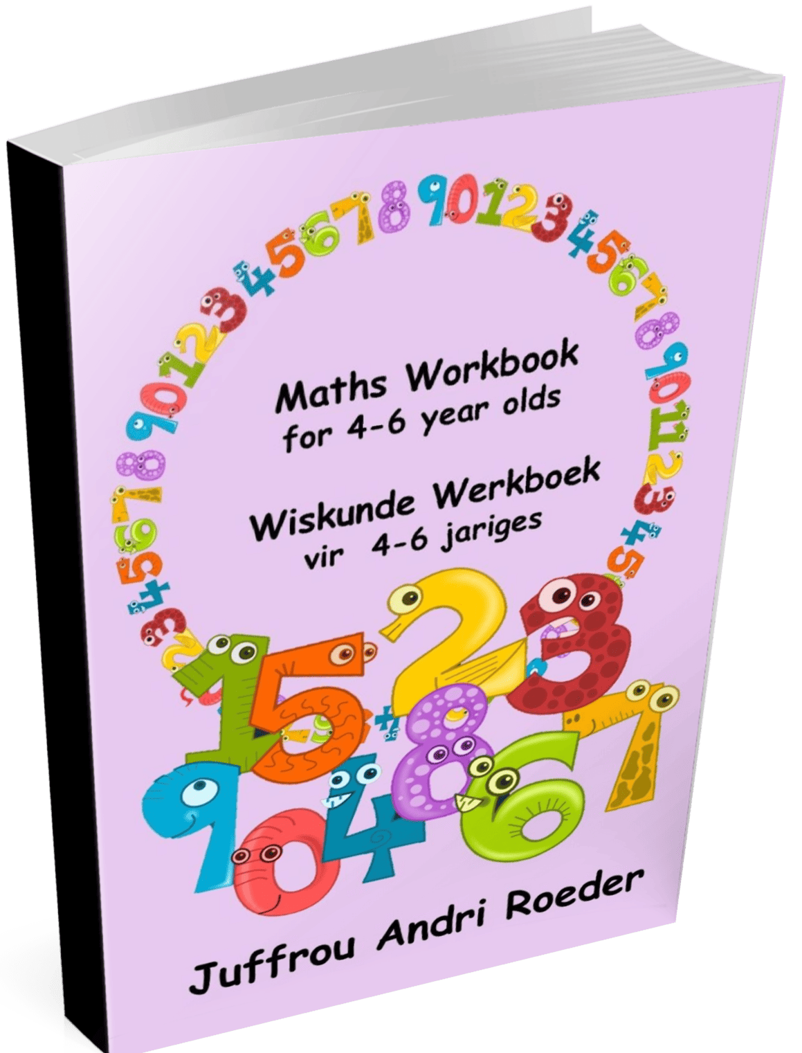 Maths Workbook / Wiskunde Werkboek (Graad R / Grade R) - Andri Roeder